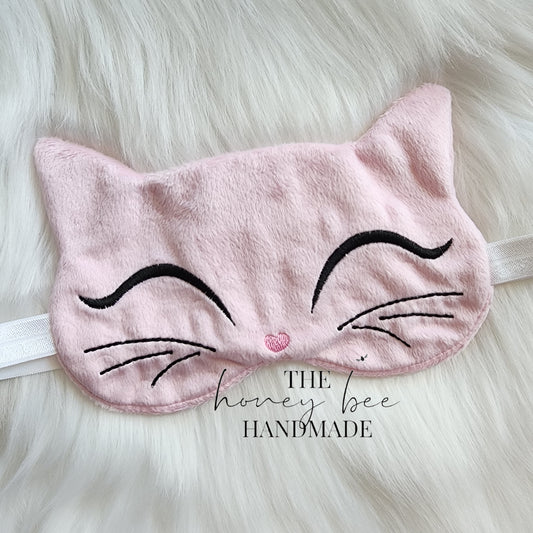Pink Cat Sleep Mask
