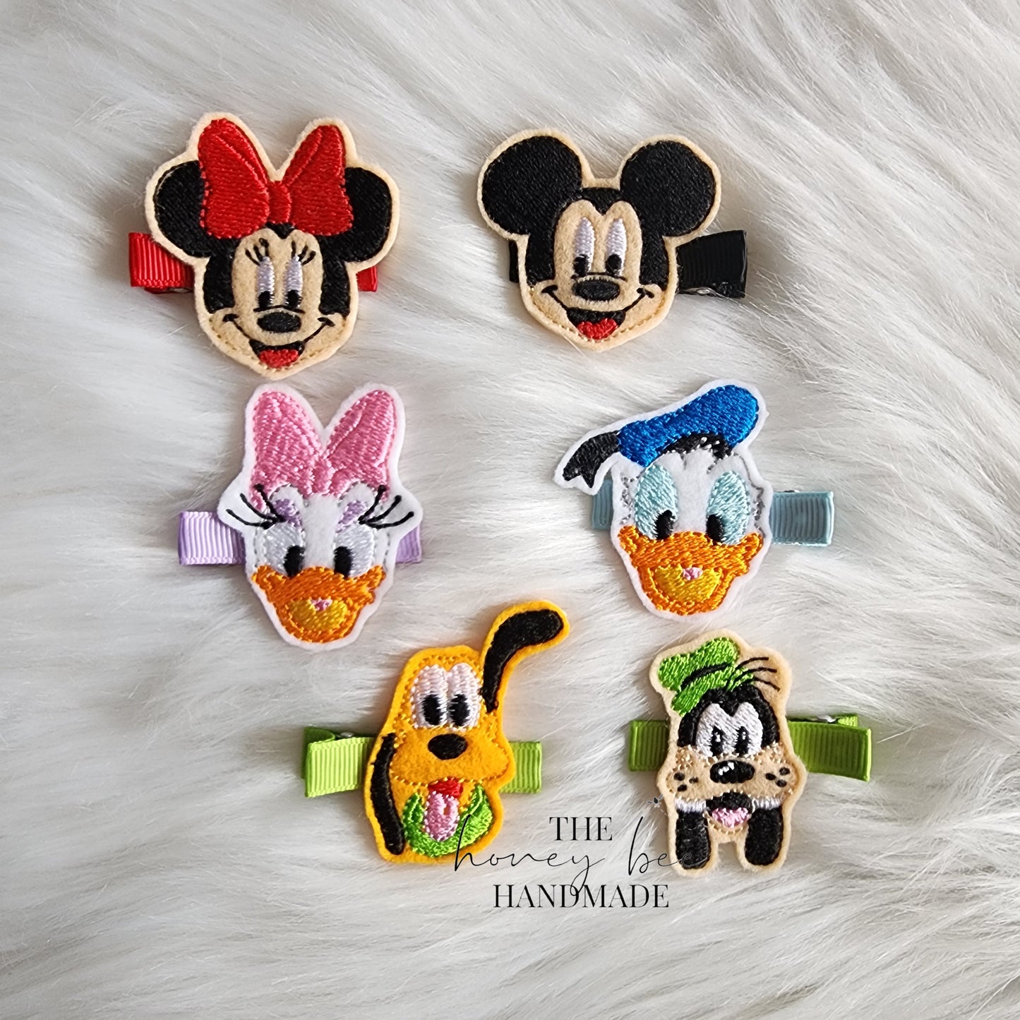 Mouse Family Feltie Hair Clip