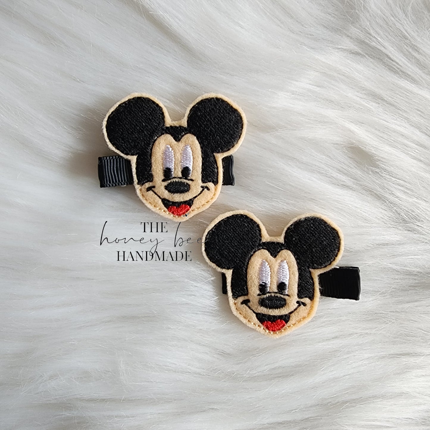 Mouse Family Feltie Hair Clip