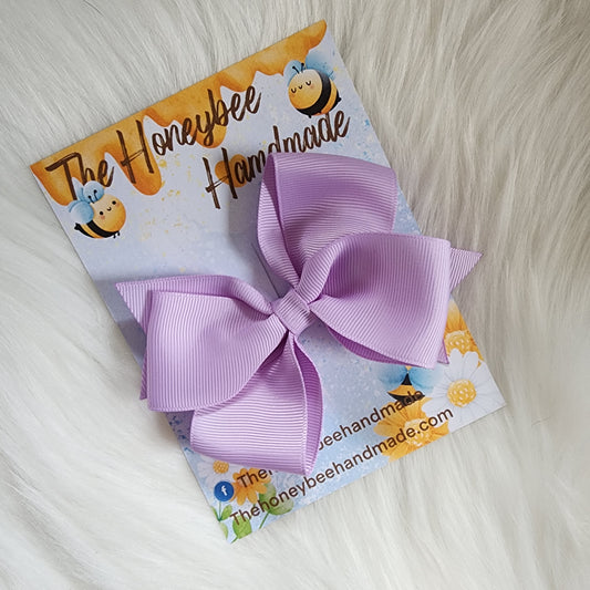 4in Orchid Pinwheel Hair Bow