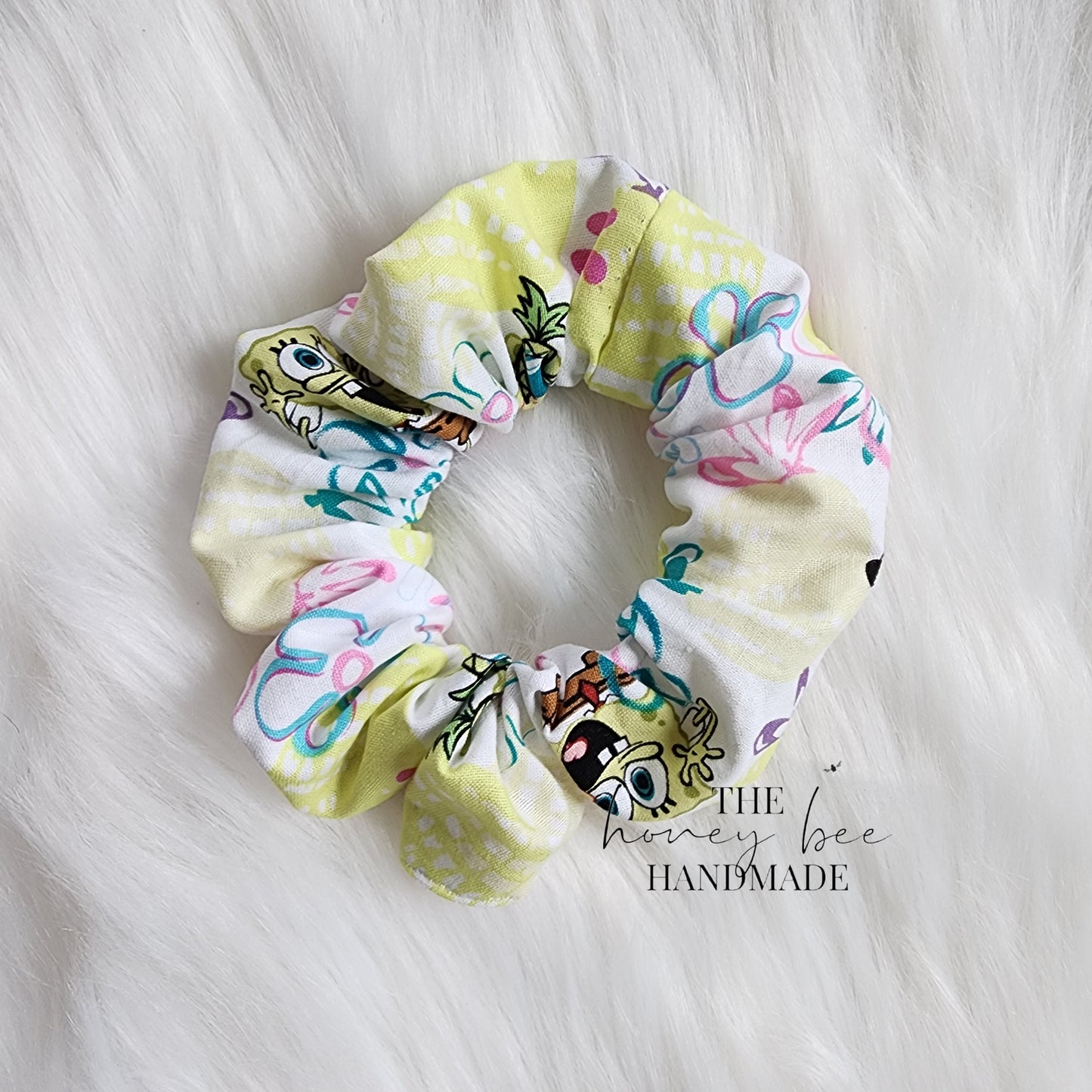 Sea Sponge Scrunchie