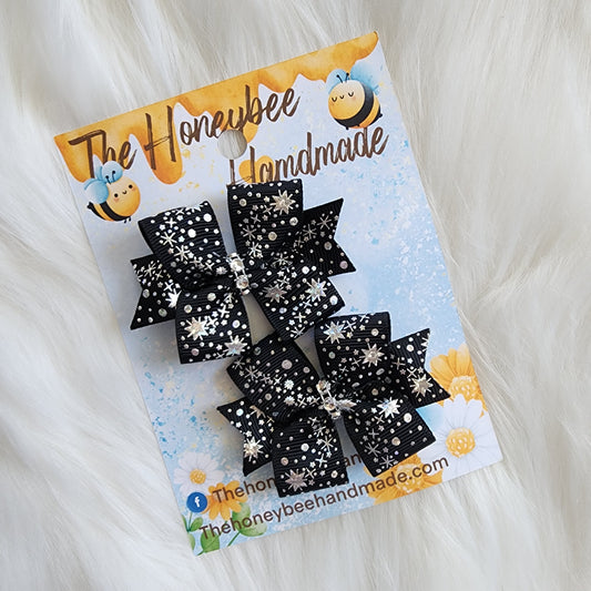 Black Sparkles Sweet 'n' Simple Piggy Set