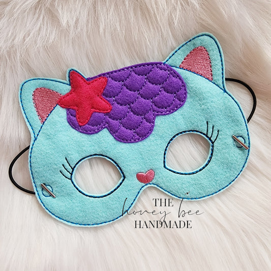 Mermaid Kitty Dress Up Mask