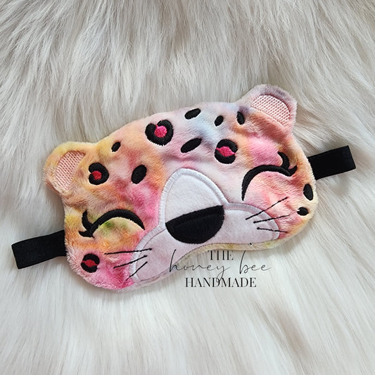 Rainbow Leopard Sleep Mask