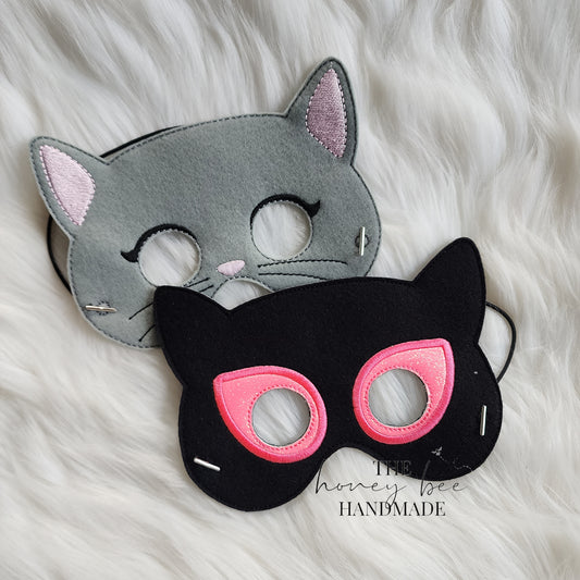 Halloween Kitty Dress Up Mask