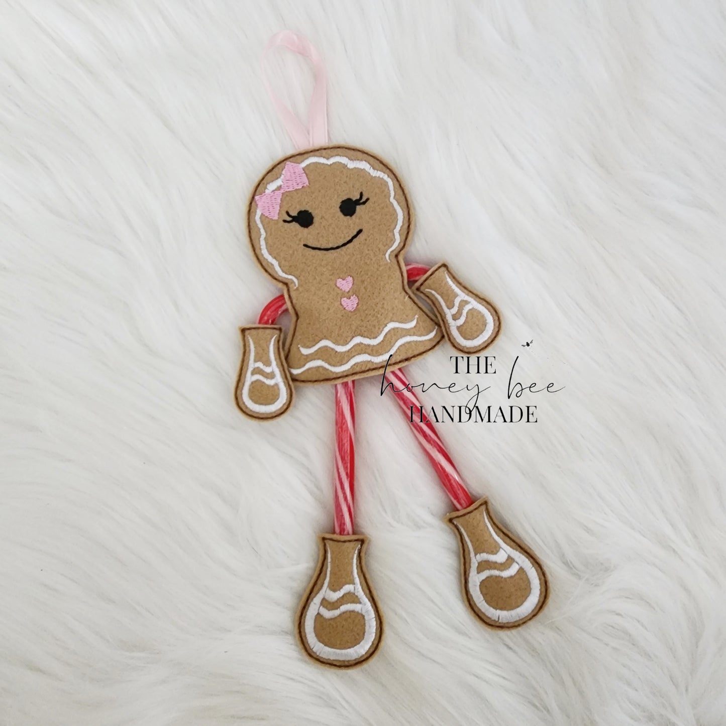 Gingerbread Candy Cane Holders