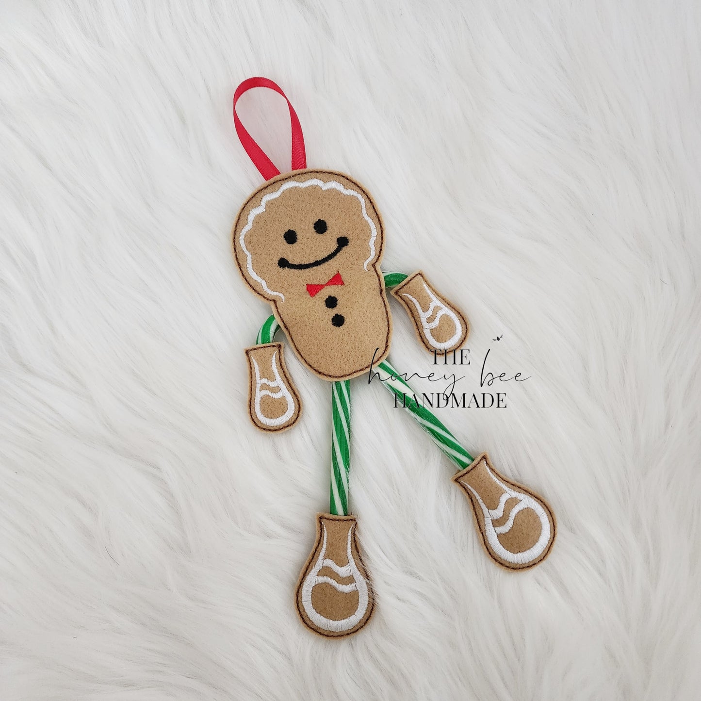 Gingerbread Candy Cane Holders