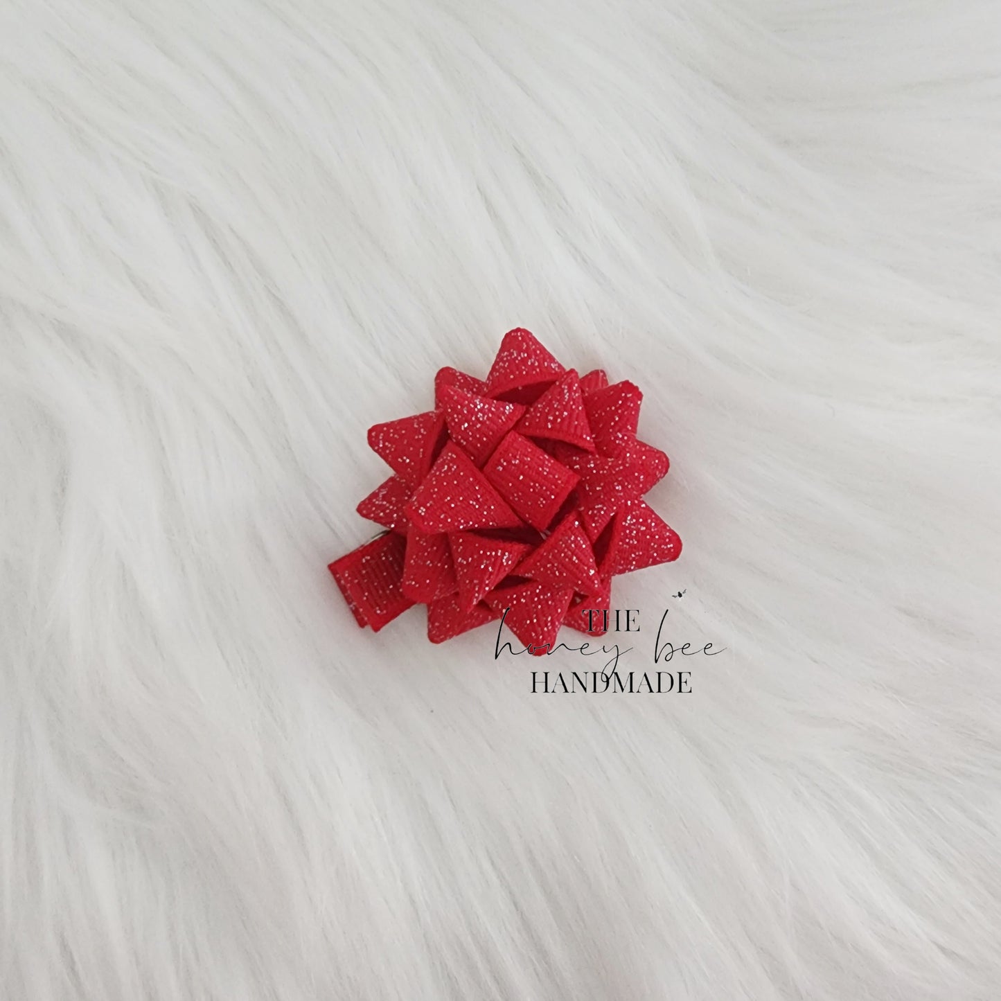 2in Glitter Mini Present Bow