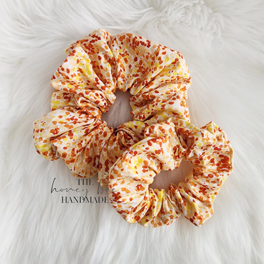 Orange Burst Scrunchie