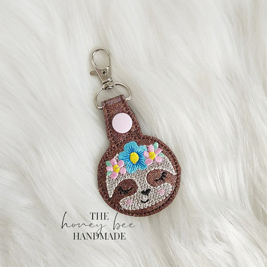 Floral Animal Key Fobs