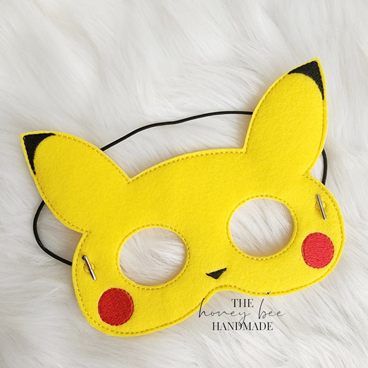 Yellow Monster Dress Up Mask