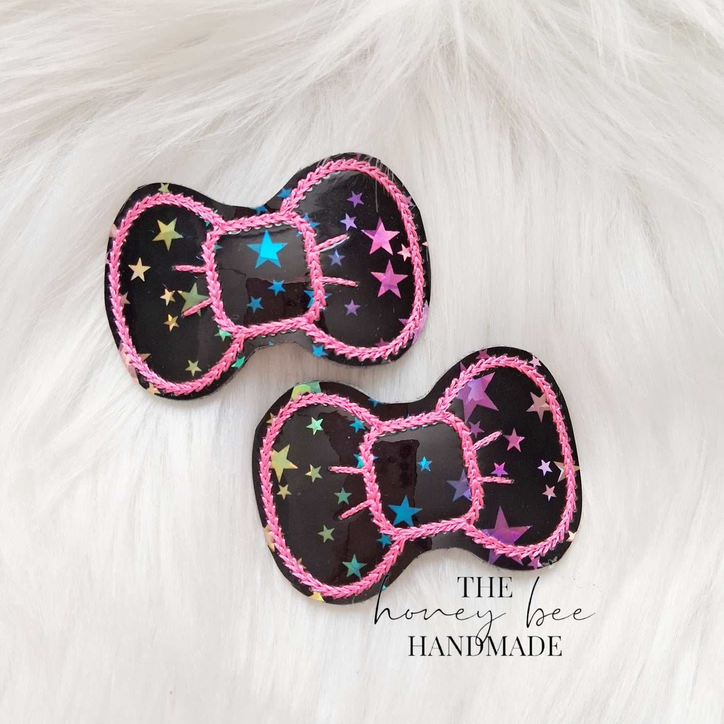 Rainbow Stars Snap Clip Set