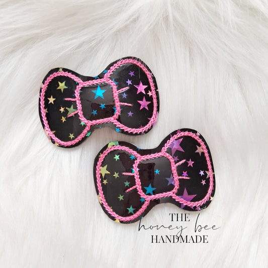 Rainbow Stars Snap Clip Set