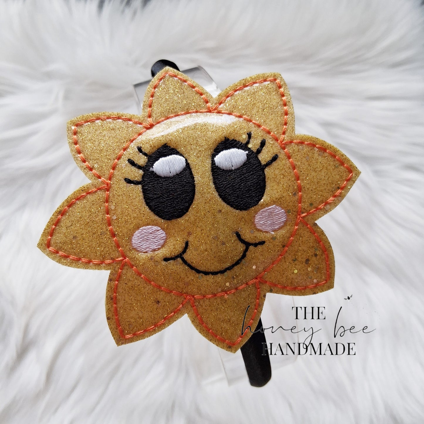 Glitter Sunshine Headband Slider