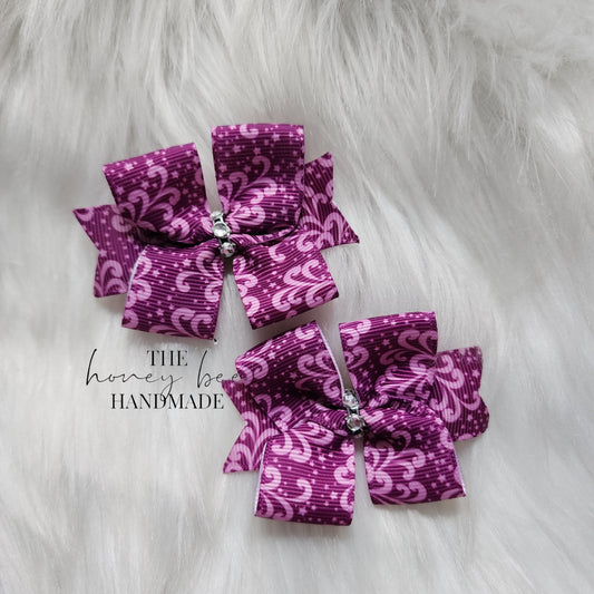 Purple Burst Sweet 'n' Simple Piggy Set